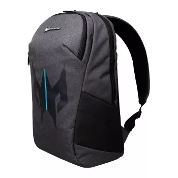Acer PBG510 kasdienė kuprinė – poliesteris, iki 18 colių, 330×175×480 mm, juoda/mėlyna