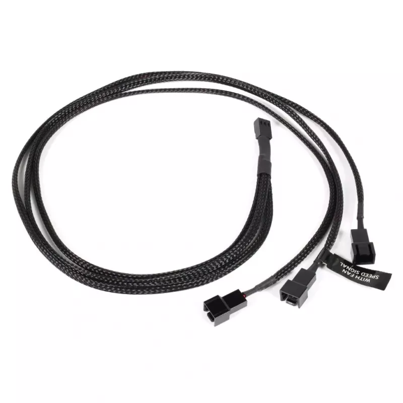 Alphacool Y-Splitter 3 kontaktų į 3x - 60 cm - 0,6 m (18692)