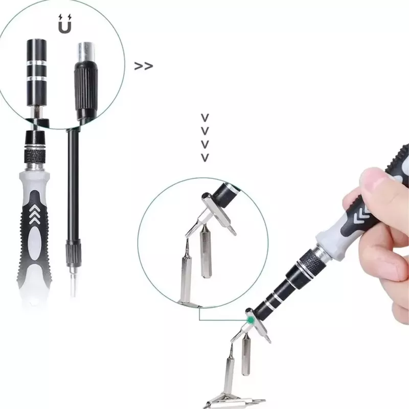 Extralink precizinių atsuktuvų rinkinys, Torx 115 viename