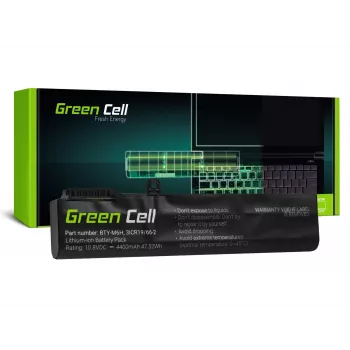 Baterija Green Cell MS16, skirta MSI GE62 GE63 GE72 GE73 GE75 GL62 GL63 GL73