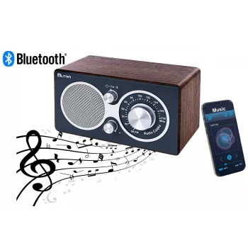 Nešiojamas radijo imtuvas Eltra CZAJKA Bluetooth FM radijas ir belaidis srautinis garso transliavimas