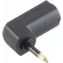 Adapteris kampinis ShiverPeaks 69051 – Toslink (optinis) lizdas į 3,5 mm optinį kištuką