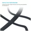 Magnetinis pintas USB-C į USB-C laidas FIXED FIXDBM-CC2-GR, USB 2.0, pinta izoliacija, fiksuoto ilgio, pilkas