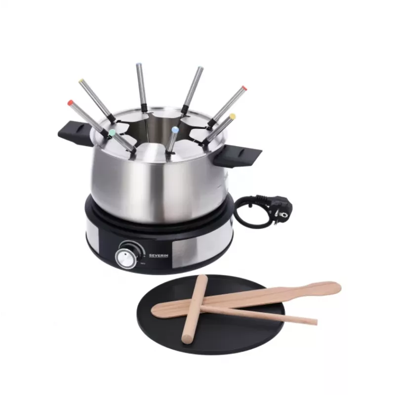 Raclette grotelės Severin FO2471, 1,4 l, 8 asmenims