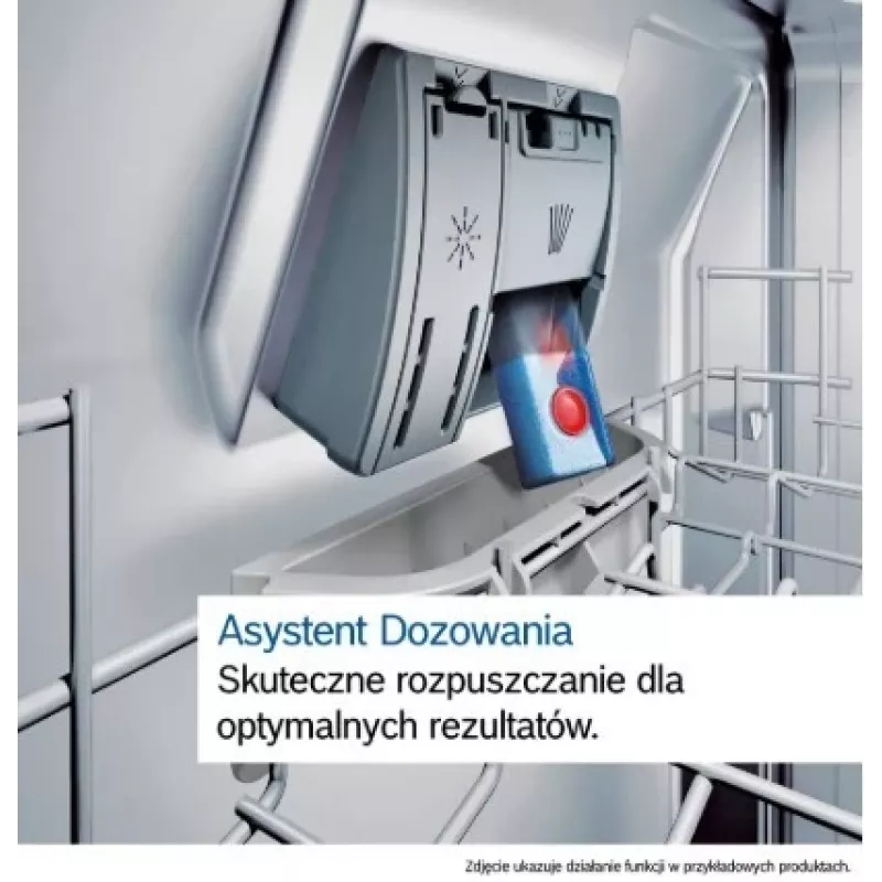 Laisvai pastatoma indaplovė Bosch SMS4EVI04E — 13 komplektų, 44–46 dB, energijos klasė D, 60×60×84.5 cm