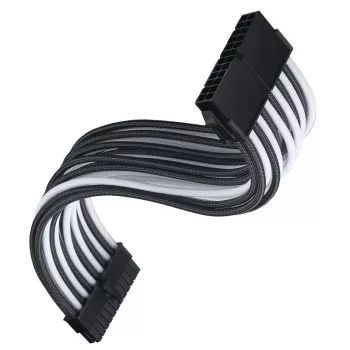ATX ilginimo laidas SILVERSTONE SST-PP07E-MBBW 30 cm juodas/baltas