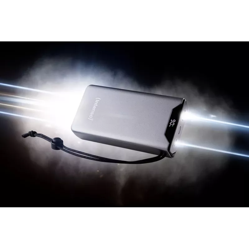 Power bank Intenso 7332054 – 20000 mAh, PD 3.0 ir QC 3.0, 20 W, USB-A + USB-C, pilka
