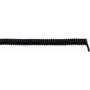 LAPP 73220243 Susukamas kabelis UNITRONIC® SPIRAL 1200 mm / 1600 mm 2 x 0,25 mm² Juodas 5 vnt.