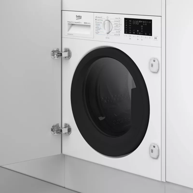 Skalbimo džiovinimo mašina BEKO B5DBT68547W įmontuojama, 8 kg skalbia / 5 kg džiovina, 1400 aps./min.