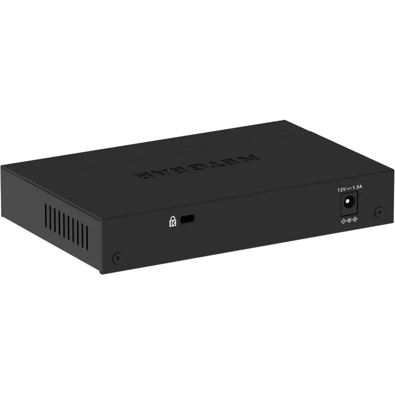 NETGEAR MS308E 8 prievadų 2.5G nevaldomas tinklo jungiklis juodas