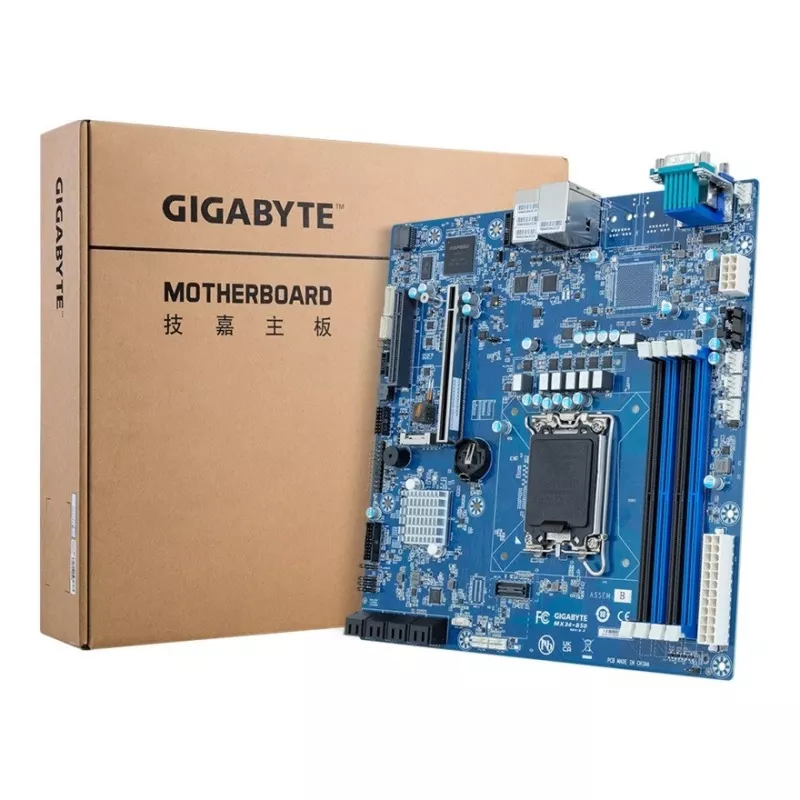 Motininė plokštė Gigabyte MX34-BS0 LGA 1700 Intel® Xeon® E-2400 / 6300 Intel® Pentium® Gold G7400 / G7400T Intel® C262