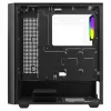 PC korpusas SAVIO Noctis Flow RGB — Cube, ATX/Mini-ITX, 3x 120 mm priekiniai ventiliatoriai, grūdintas stiklas, maks. GPU 35 cm