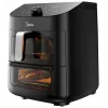 Kepimo orkaitė (Airfryer) Midea MAD1100DADK, 1850 W, dviejų talpų 4,4/6,4 L