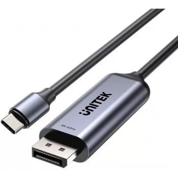 Unitek USB-C į DisplayPort 8K dvikryptis kabelis 1,5 m