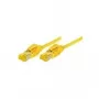 Tecline Premium – Patch-Cable – RJ-45 (M) į RJ-45 (M) – 50 cm – SFTP, PiMF – Cat.7 (kabelis) / CAT 6a (jungtys) – ekranuotas, be halogenų, su apsauga nuo užkliuvimo – geltona (70700Y)