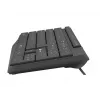 Belaidis klaviatūros ir pelės rinkinys NATEC SQUID, QWERTY US International, 105 klavišų, juodas, 1600 DPI