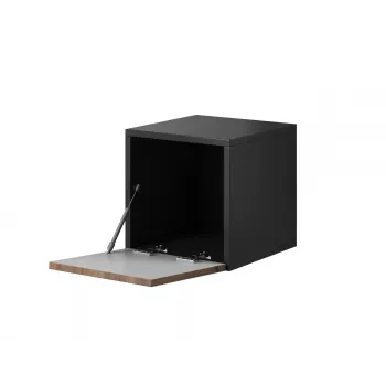 Cama uždara daiktų spintelė ROCO RO5 37/37/39 baltas/baltas/juodas