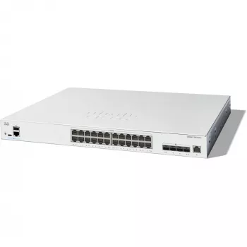 Cisco Catalyst 1300 24 prievadų jungiklis 20 x 10GE RJ45 4 x 10G SFP+ kėlimo kanalai
