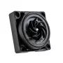 Siurblys BitsPower K1M – kompaktiškas juodas vandens aušinimo siurblys, 8–16V, 0,7A, 8,4W, 62×62×28,1 mm