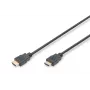 Assmann HDMI High Speed jungiamasis laidas, tipas A M/M, 5,0 m, su Ethernet, buvęs HDMI 1.4, UL, juodas, auksiniai kontaktai (AK-330114-050-S)