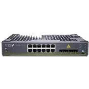 Juniper EX4100-F-12P 12 prievadų belaidis valdomas tinklo jungiklis su PoE+ ir 2x 1G/2.5G/10GBaseT bei 4x 10G SFP+ prievadais