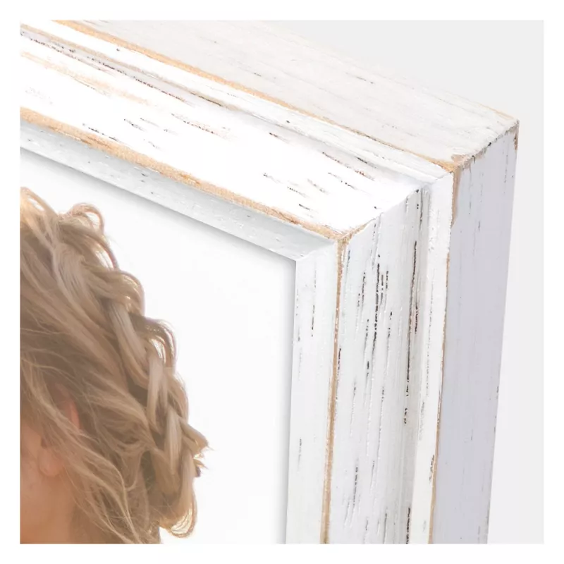 ZEP Rosel White 13x18 medinis portretinis rėmelis AC257W