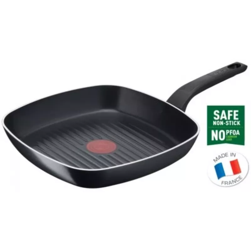Tefal Simply Clean B5674053 keptuvė grilio keptuvė kvadratinė