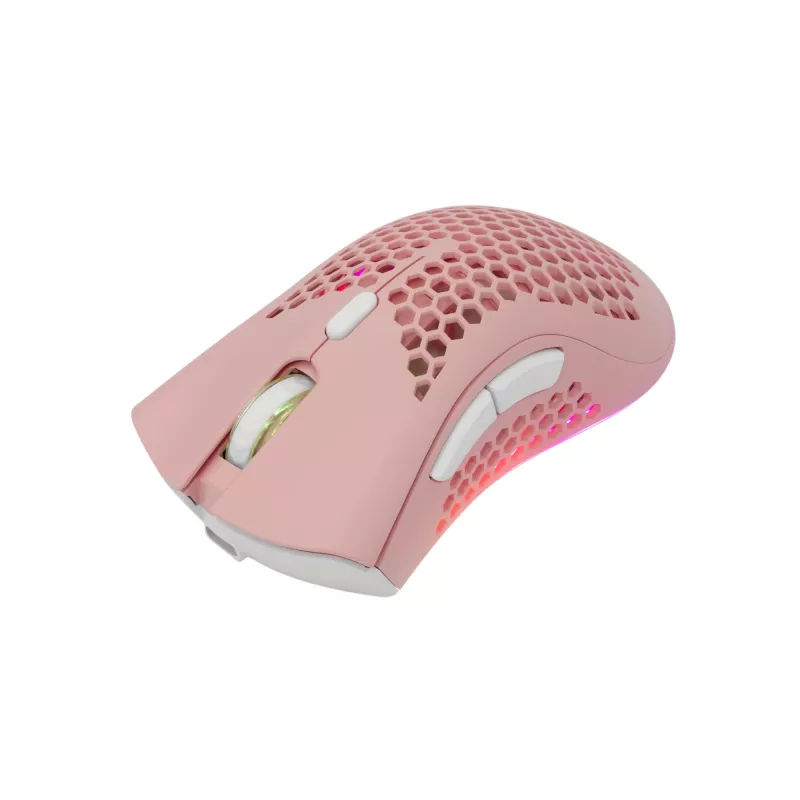 Pelė White Shark WGM-5012 Lionel Pink USB