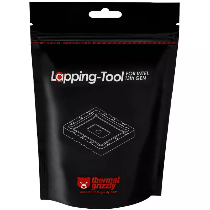 Lapping įrankis 13 ir 14 kartos Intel CPU, šlifavimo / poliravimo priedas (permatomas)
