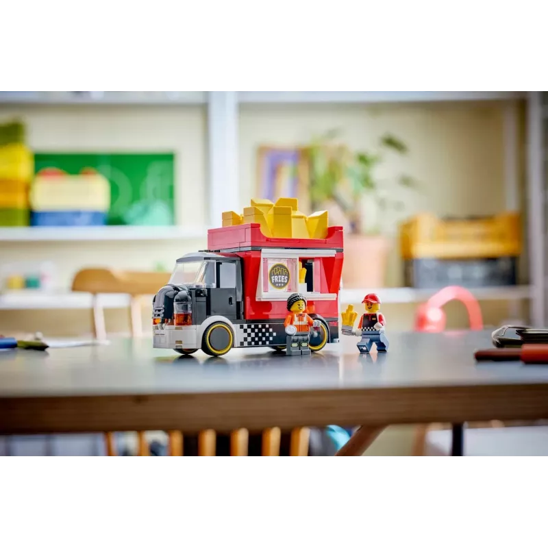 LEGO CITY 60488 Bulvių traškučių maisto sunkvežimis