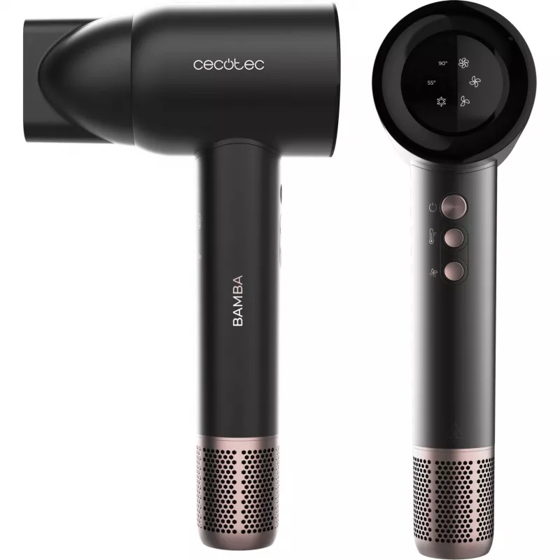Cecotec Bamba IoniCare RockStar Nano IonTech plaukų džiovintuvas 1600 W, juodas