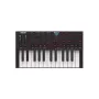 MIDI klaviatūra AKAI MPK MINI 4 juoda – 25 klavišai, 8 padai, 8 reguliatoriai, arpegiatorius, USB-C, MIDI out