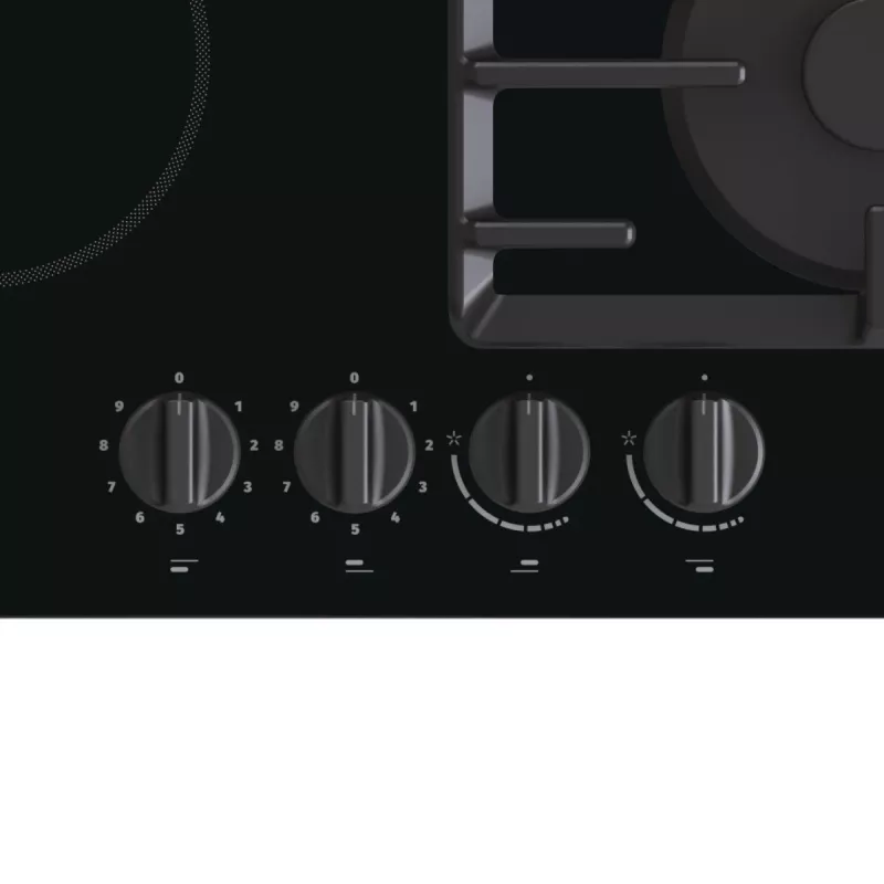 Gorenje GCE691BSC Juoda įmontuojama dujinė-kaitlentė 60 cm 4 zonos