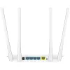 Stalininis maršrutizatorius Cudy WR1200 dviejų juostų Wi‑Fi 5 (802.11ac) 867 Mbit/s, 4x RJ‑45 LAN, baltas