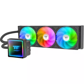 Skysčio aušintuvas procesoriui THERMALTAKE TH360 V3 ARGB Sync AIO, juodas