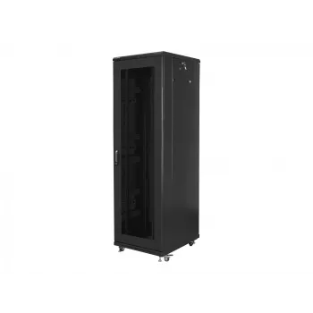 Stovimas serverio stovas LANBERG FF01-6842-23B 42U, 800 mm gylis, 600 mm plotis, 95 kg, IP20, juodas