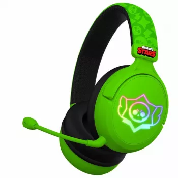 Belaidės žaidimų ausinės Subsonic su Brawl Stars kaukole