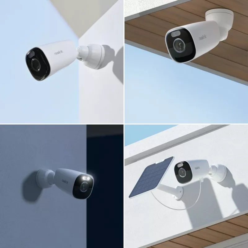 Reolink Argus Series B340 – 5MP belaidė lauko baterinė kamera, 5/2,4 GHz Wi-Fi, išmanusis aptikimas, spalvotas naktinis matymas