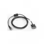 RS232 kabelis Motorola 25-63852-01R juodas