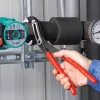 Kombinuotos replės su grioveliais Knipex 88 01 180