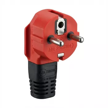 ABL 100000065 Hightech kištukas SCHUKO & fr-be Elamid Raudonas IP54 Type 1520 (100000065)