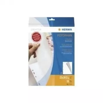 Foto kartonas HERMA 230x297 mm baltas 10 lapų