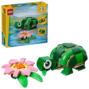 LEGO CREATOR 3 IN 1 31377 Vėžlys su Vandens Lelija