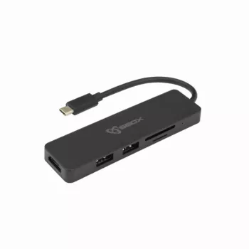 Sbox TCA-51 USB Type-C į HDMI/USB 3.0/SD+TF adapteris