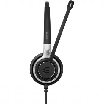 EPOS IMPACT SC 635 USB-C ausinės – ant ausų – laidinės – 3,5 mm kištukas, USB-C – juodos, sidabrinės (1000650)