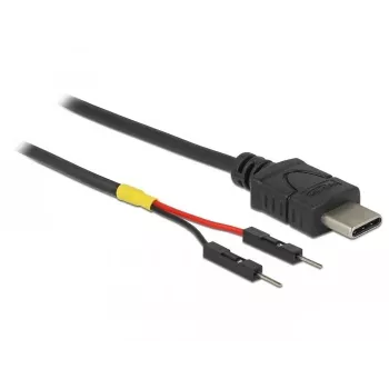 USB C kabelis DeLOCK 85418 0,1 m juodas