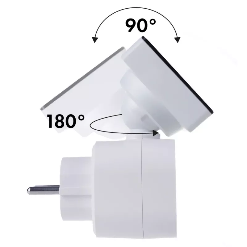 Energijos matuoklis GreenBlue GB620E kištukinis, 220V, 16A, galios/energijos monitorius