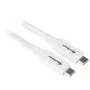 USB laidas Sharkoon USB 3.2 Gen 1 0,5 m baltas