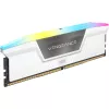 Corsair Vengeance RGB 32 GB DDR5-6400 (2x 16 GB) dviejų modulių rinkinys, balta, CMH32GX5M2B6400C32W