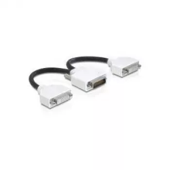DeLOCK 65281 DMS-59 į 2 x DVI adapteris, 0,2 m, juodas